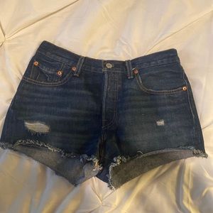 Levi 501 jean shorts